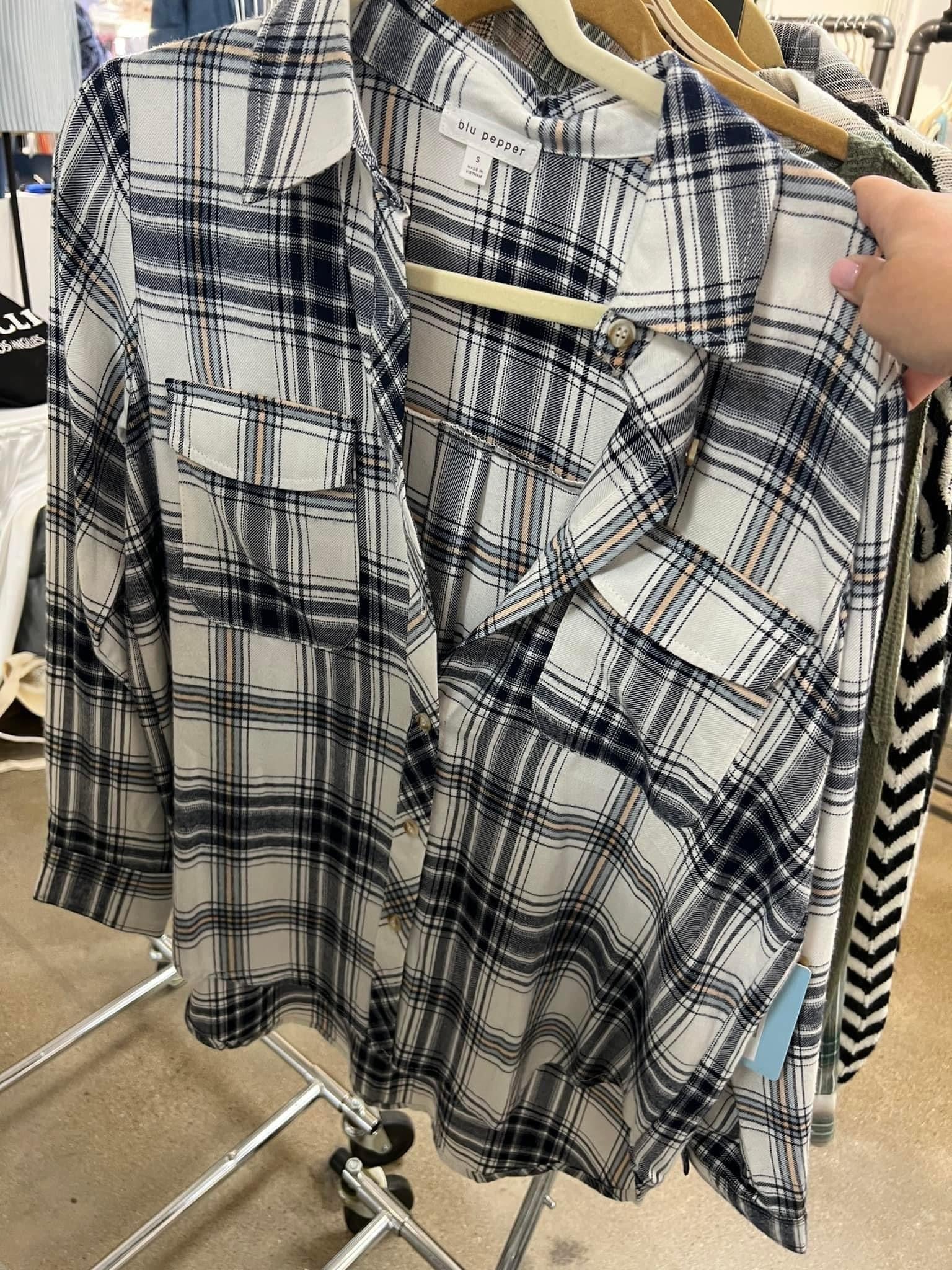 Bailey Boyfriend Plaid