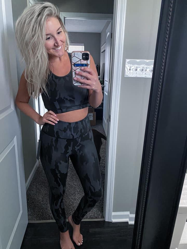 Camo Sports Bra