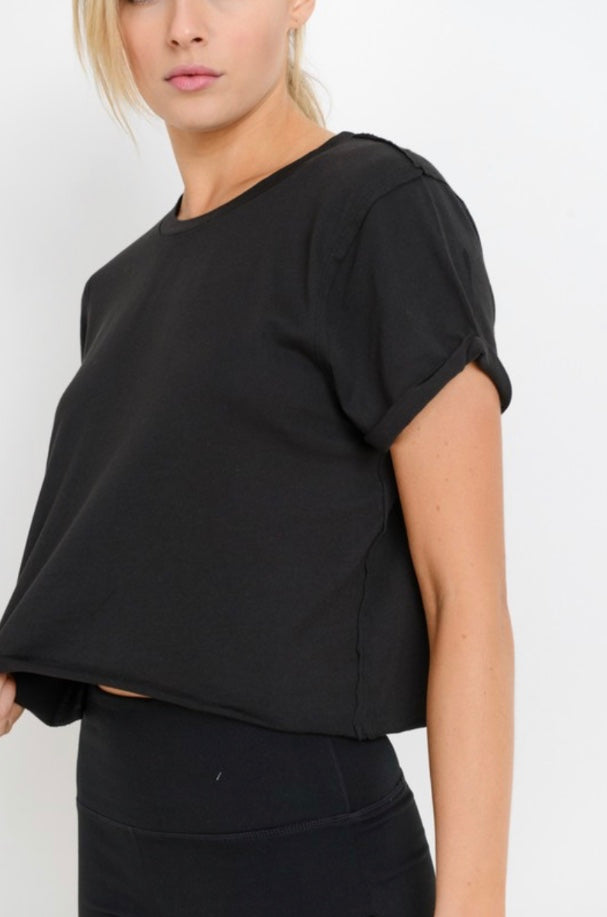 Tinsley Crop Tee - Multiple Colors