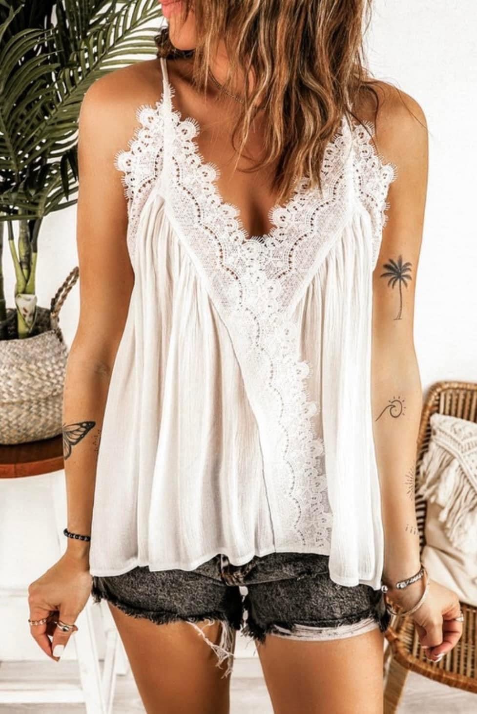 Gemma Lace Tank