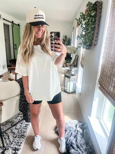 Boyfriend Mineral Wash Tee