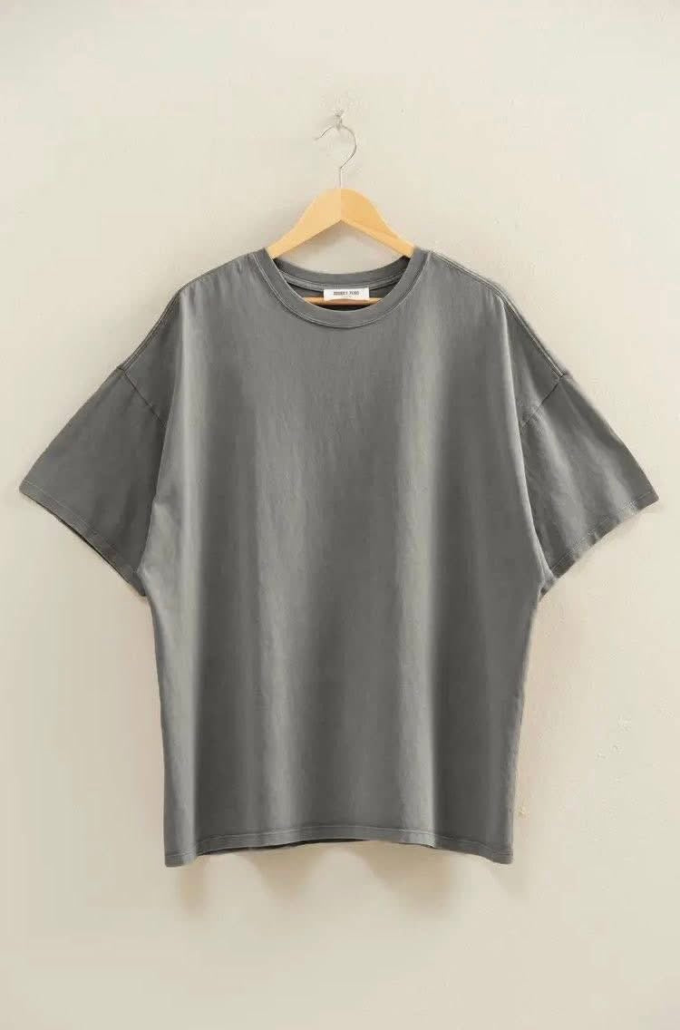 Boyfriend Mineral Wash Tee