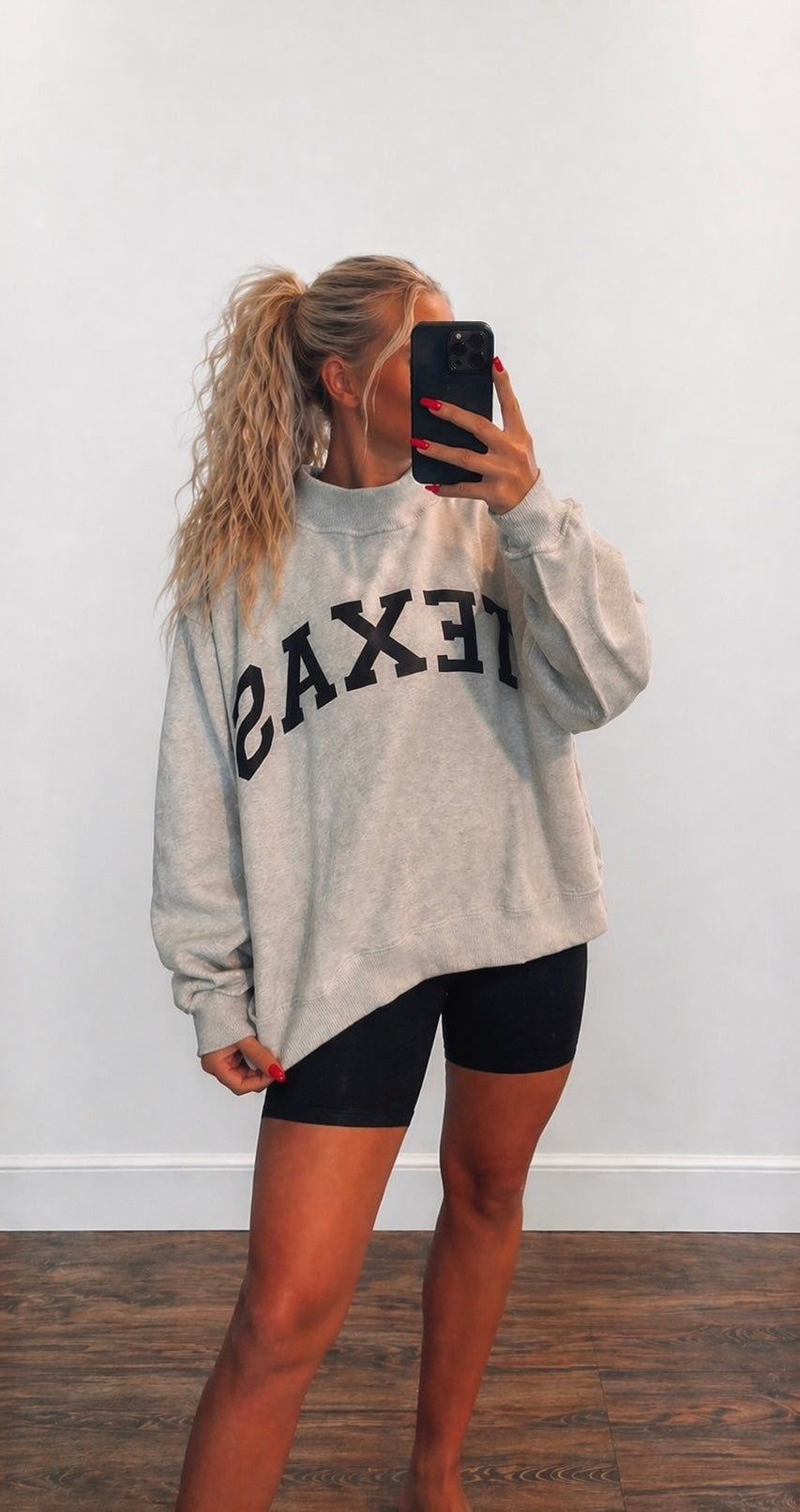 Texas Mock Neck - Reversible