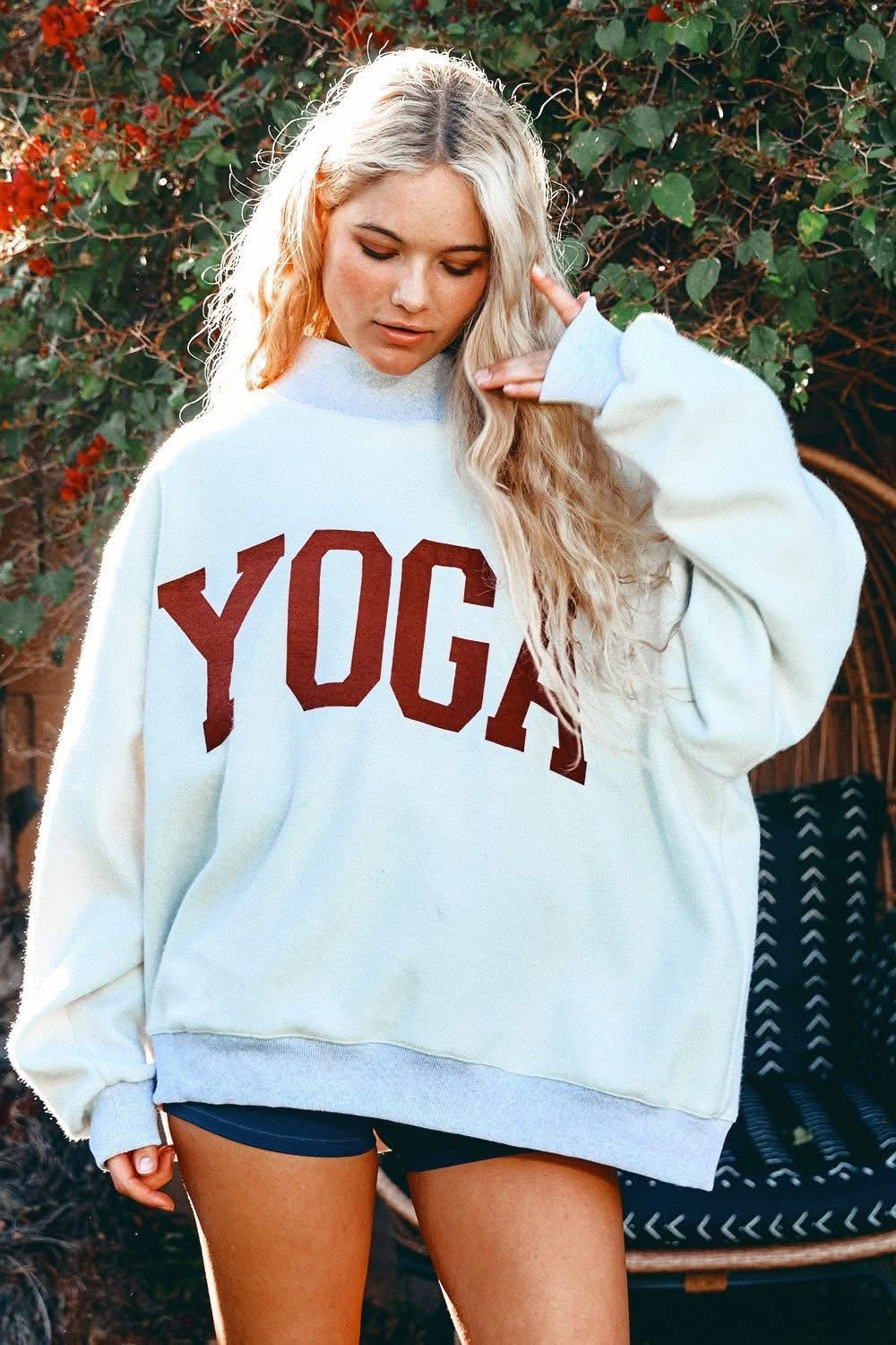 Reversible Mock Neck Dupe