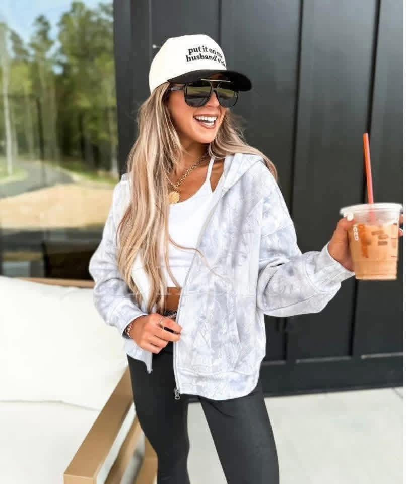 Birdie Camo Zip Up