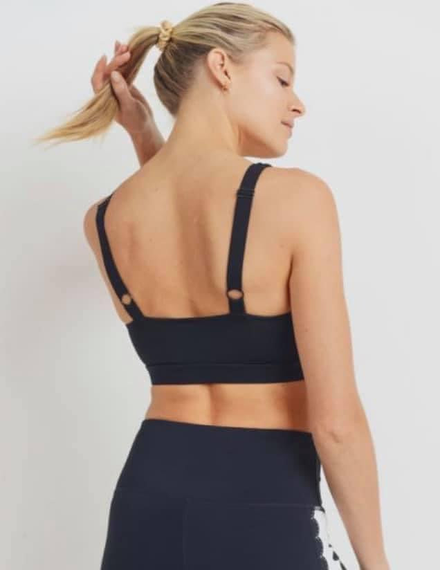 Laser Cut Sports Bra – Evan and Ivory Boutique